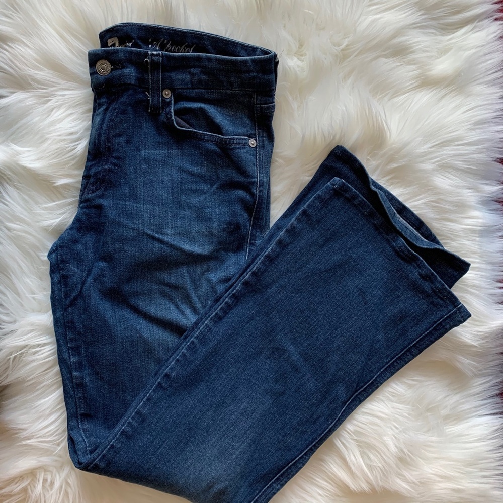 7 For All Mankind "A" Pocket Flare Jeans Size  31